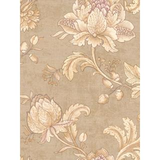 Seabrook Designs HE51309 Heritage Acrylic Coated Traditional/Classic Wallpaper